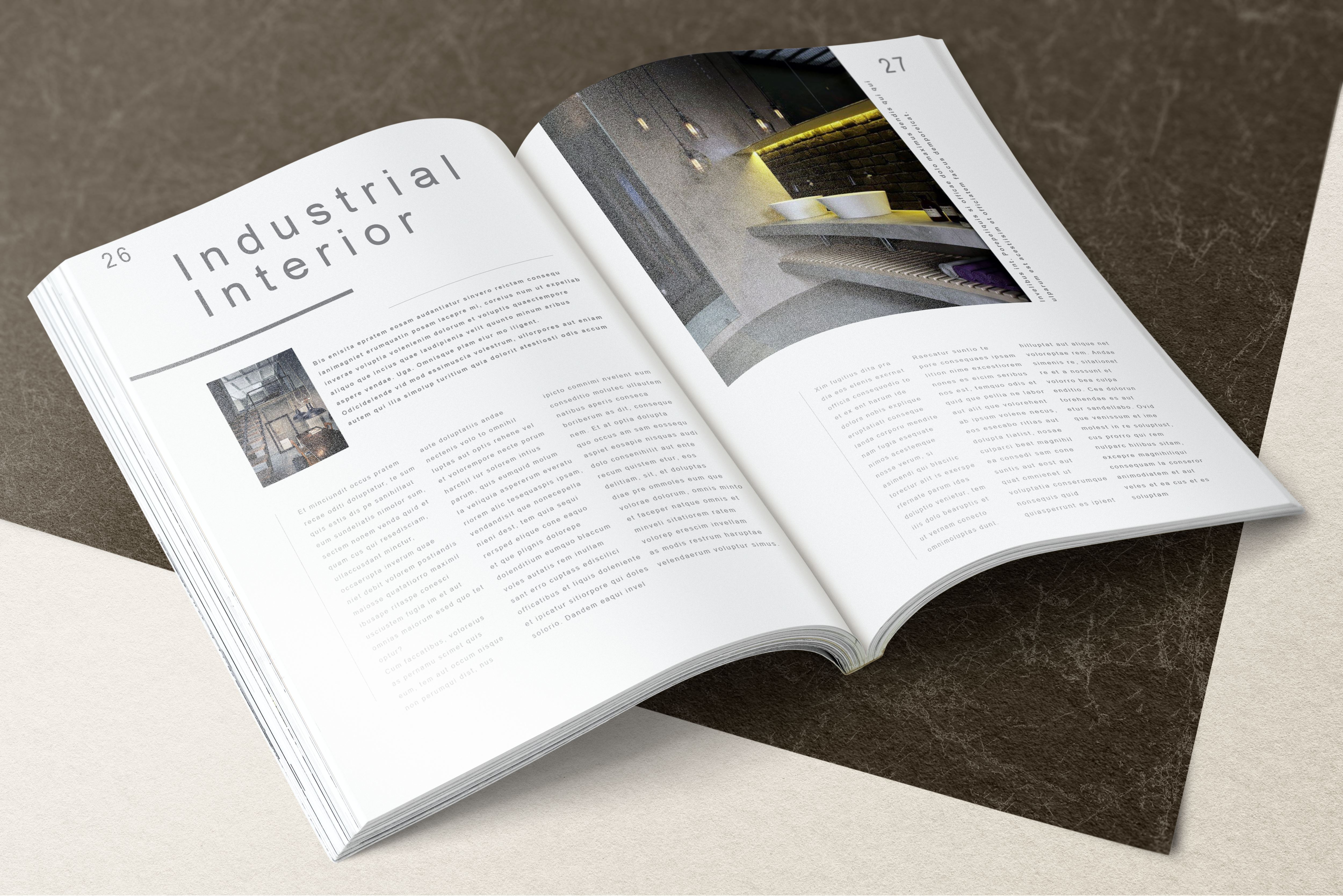 Interior Design Mockup 3